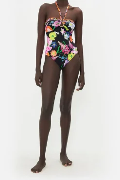 Away with the Fairies Bandeau One Piece w Ring Trim