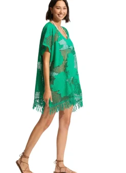 Beach Edit Mesh Kaftan