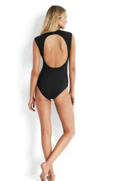 Collective Cap Sleeve One Piece