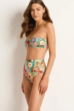 Farrah Ruched U Wire Bandeau Bra