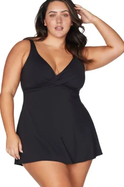 Hues Delacroix Cross Over Swimdress