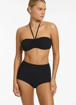 JETSET U/WIRE BANDEAU HALTER TOP