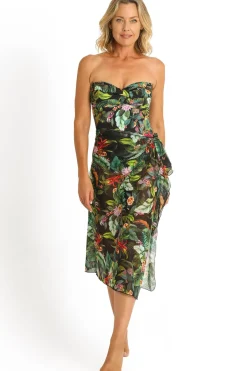 Meka Midi Mesh Sarong