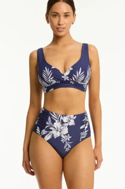 Aloha High Waist Gathered Side Pant