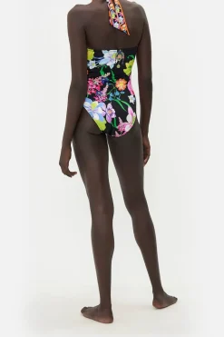 Away with the Fairies Bandeau One Piece w Ring Trim