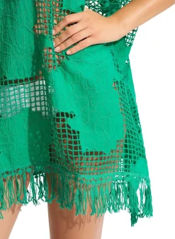 Beach Edit Mesh Kaftan