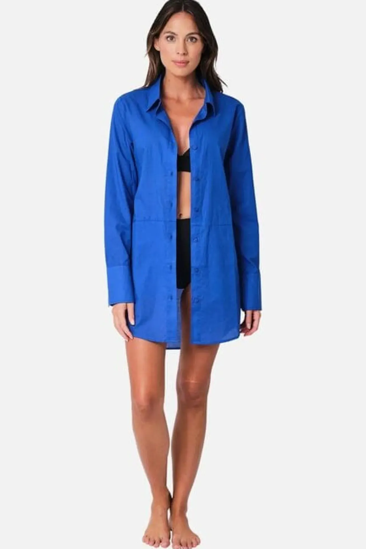Beach Shirt Dress