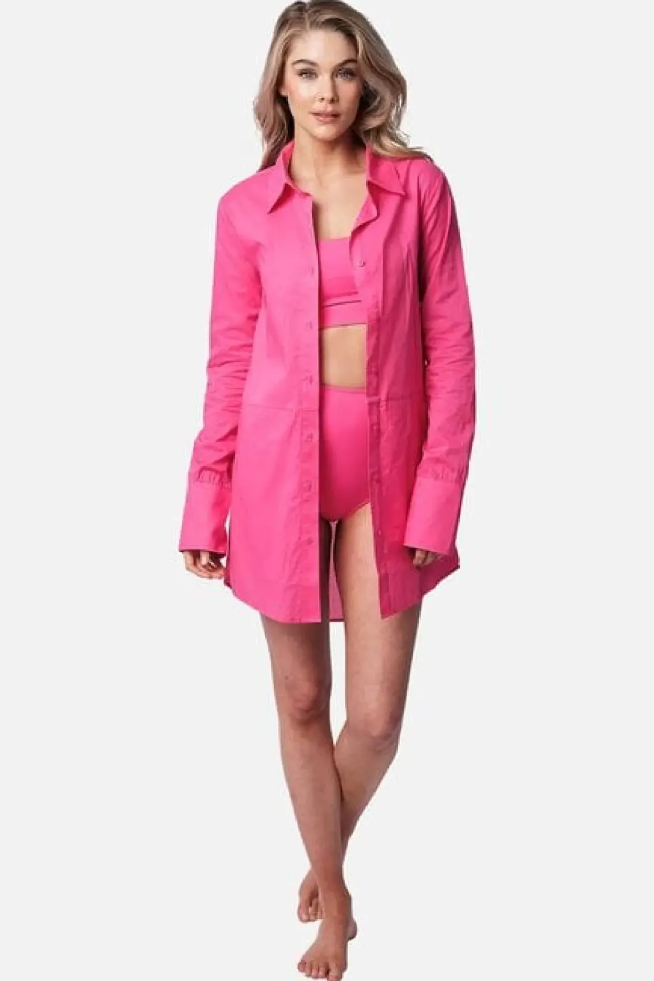 Beach Shirt Dress