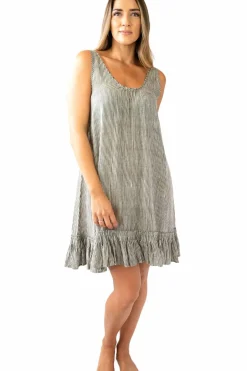 Bella Beach Dress Stripes