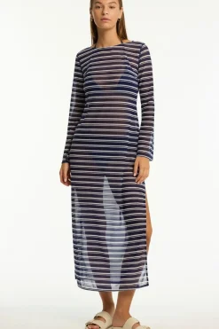 Biarritz Mesh Long Dress