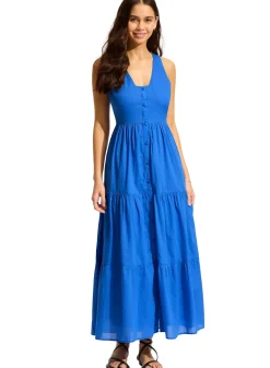 Button Down Maxi Dress