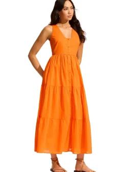 Button Down Maxi Dress