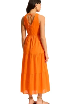 Button Down Maxi Dress