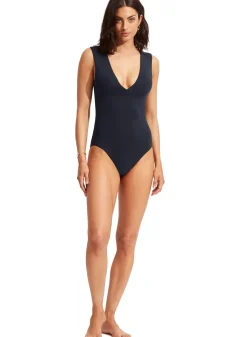 Collective V Neck One Piece
