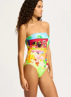 Cuba Bandeau One Piece
