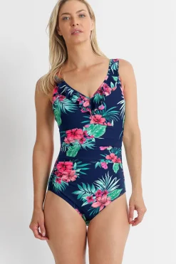 Eden East DD/E Mesh Frill One Piece