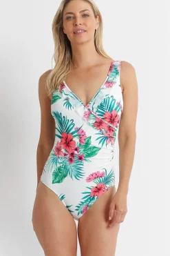 Eden East Mesh Frill One Piece