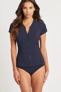 Essentials Short Sleeve Multifit Rash Vest