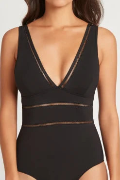 Essentials Spliced One Piece