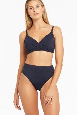 Essentials Twist Front DD/E Cup Bra