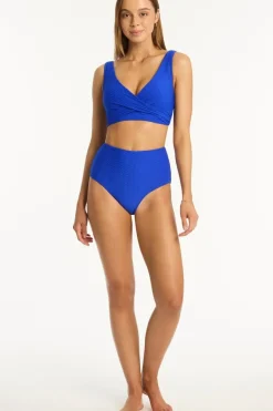Honeycomb Cross Front Multifit Top