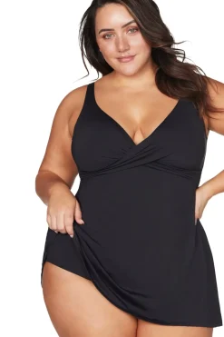 Hues Delacroix Cross Over Swimdress
