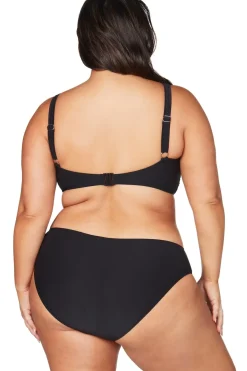 Hues Monet Curve Fit Mide Rise Swim Pant