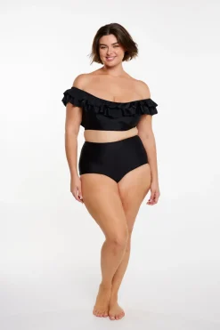 Its All About Black High Waist Pant