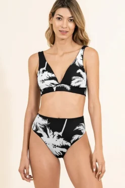 Jade Black Allure Top
