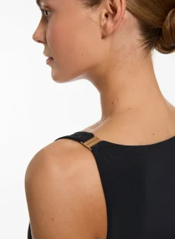 JETSET BOAT NECK ONE PIECE