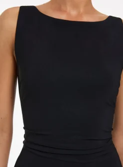 JETSET BOAT NECK ONE PIECE