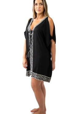 Lacey Embroidered Kaftan