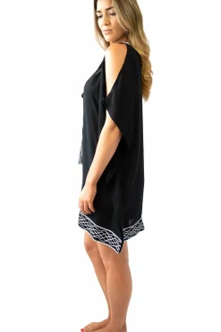 Lacey Embroidered Kaftan