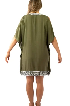 Lacey Embroidered Kaftan