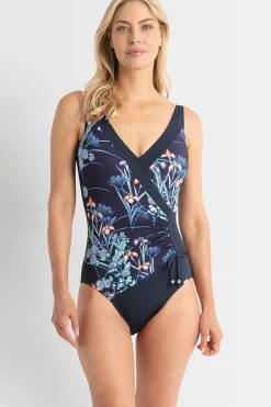Maja Gathered Surplice One Piece