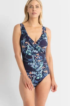 Maja Mesh Frill One Piece
