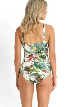 Meka DD/E Mesh Frill One Piece