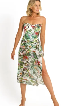 Meka Midi Mesh Sarong