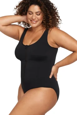 Natare Fuseli Chlorine Resistant Zip One Piece