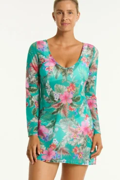 Pacifico Mesh Short Dress