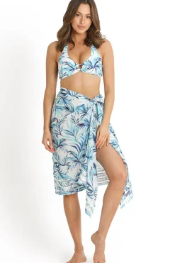Pina Colada Ladder Trim Sarong