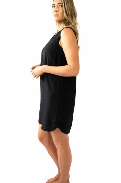 Sally Sleeveless Shirt Dress