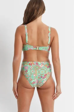 Seville Ruched Mid Rise Pant