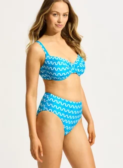 Sound Wave F Cup Underwire Bra