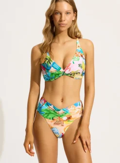 South Pacific Wrap Front F Cup Bra