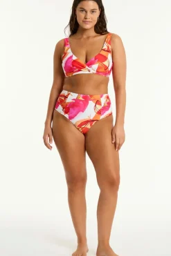 Sublime Cross Front Multifit Bra Top