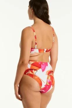 Sublime Cross Front Multifit Bra Top
