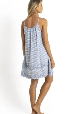 Summer Stripe NEW Ruffle Hem Dress