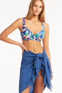Sunset Frayed Sarong