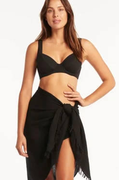 Sunset Frayed Sarong